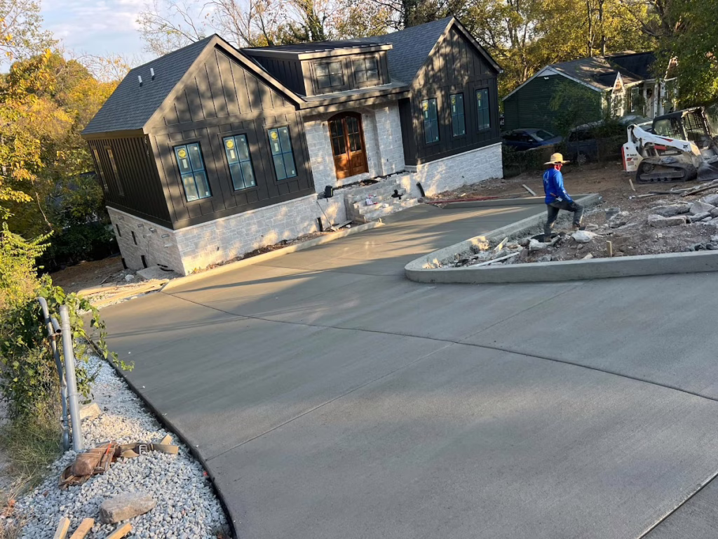 Concrete Driveway in Middle TN Concrete driveway in middle tn